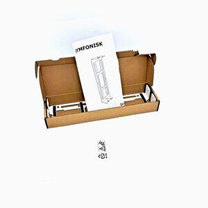 IKEA SYMFONISK Bookshelf Speaker Wall Bracket- Adjustable -White - 104.609.30